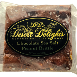 Decadent Dark Chocolate Peanut Brittle