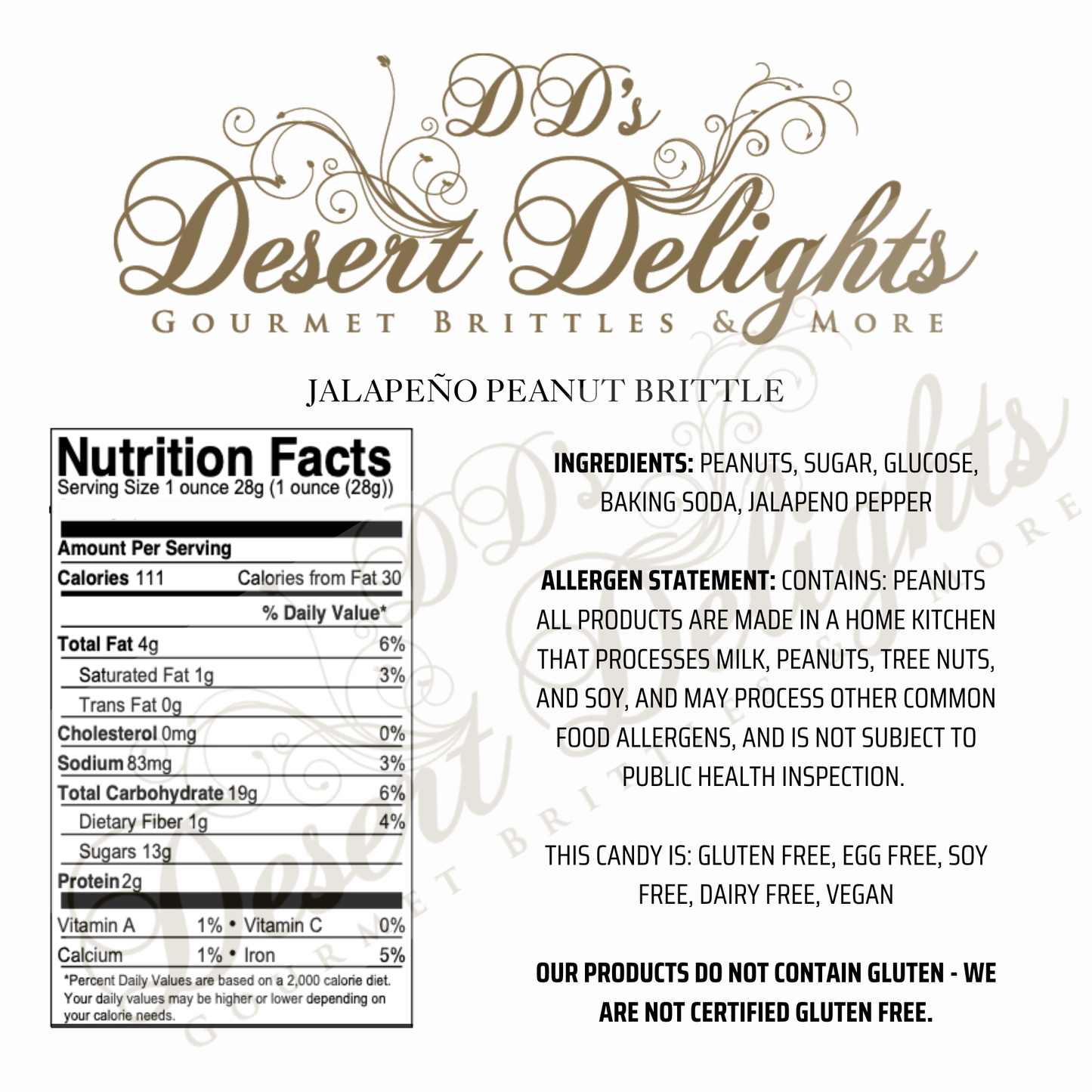 Jalapeño Peanut Brittle